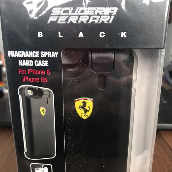 Scuderia Ferrari iPhone 6/6s case, fragrance, NWT - Picture 2 of 4